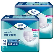 TENA 添寧 復健敢動褲 新升級, M, 11片, 2包