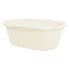 그린센스 마카롱 반신욕조 대형, 아이보리, 1개