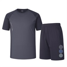 남성용 테크 쿨 아이스 트레이닝 상하의 세트