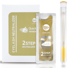 睫毛UP Quick優質燙睫毛STEP 2 10次份+盒子睫毛膏刷具 1個, 8g, 1組