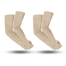 mont-bell Wind環狀涼感袖套 MB-A02 2件入 2組, 膚色