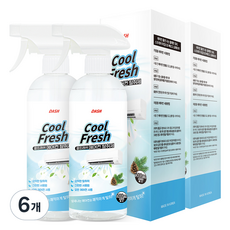 DASH 酷涼清新冷氣除臭劑, 500ml, 6個
