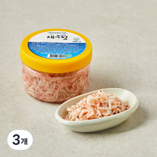천사 섬진미 신안새우젓, 250g, 3개