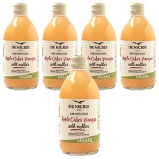 데니그리스 유기농 사과식초, 500ml, 5개