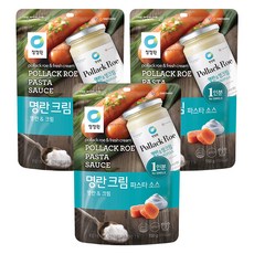 清淨園 明太子奶油義大利麵醬, 150g, 3包