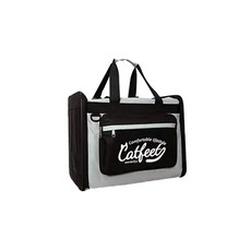 Catfeet 輕量寵物兩用後背包 可上大眾運輸 可掛於行李箱 透氣舒適, 黑灰色, 43 x 25 x 35cm, 1個