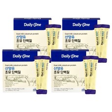Daily One 山羊初乳蛋白粉隨身包, 4盒, 60g