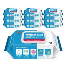 PureOnes PLUS廚房清潔掀蓋式濕紙巾 80張, 10包