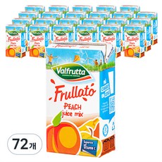 벨푸르타 복숭아 믹스 주스, 125ml, 72개