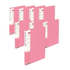 希望文件 透明文件夾 40頁, 粉紅色, 8個