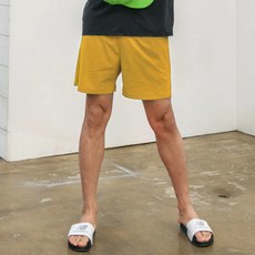 HMUS 男款Canopus防曬泳褲, 黃色