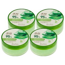 더페이스샵 신선한 제주 알로에 수딩젤, 300ml, 4개
