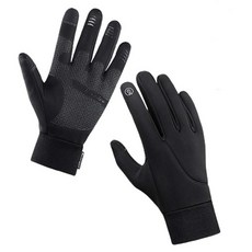 TOMDEER 可觸控保暖手套, 黑色