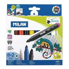 MILAN 魔法變色彩色筆, 粗筆桿 多色, 1盒