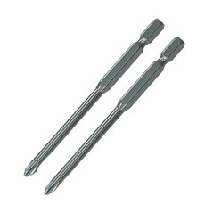 SUNFLAG 新龜 附磁十字起子頭 標準單頭硬刃 日本高品質鋼材, 2個