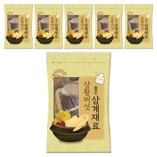 桑黃蘑菇參雞配料, 100g, 6個