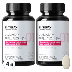 INTERO Easy Diet 活力藤黃果 112g, 4個, 112錠