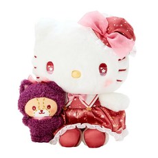 Sanrio 三麗鷗 絨毛娃娃 kt-魔法使, 1入, 白色, 26.5cm