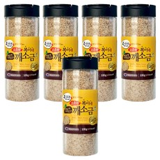 복이네먹거리 국산 고소한 참깨 100% 깨소금 굵은입자, 100g, 5개