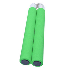 연습용 스펀지 쌍절곤, 그린, 1개