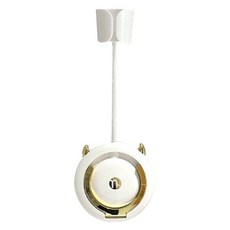 ARTEX CORP 免鑽孔吸附式吹風機支架, 金色, 1個