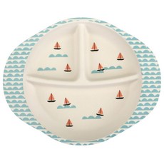 Dailylike 幼兒竹製餐盤, 04 Calm Ship, 1個