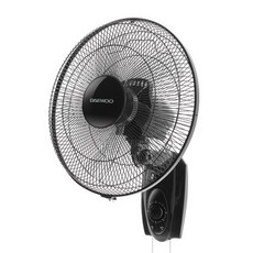 DAEWOO 大宇 壁掛式電風扇 黑色 400*340*500mm, DEF-RW160MA