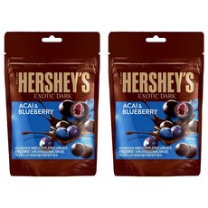허쉬 아사이 앤드 블루베리 다크초콜릿, 100g, 2개