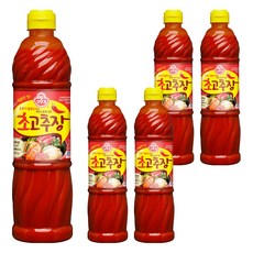 OTTOGI 不倒翁 韓式辣醋醬, 1.08kg, 5瓶