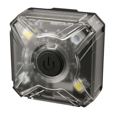 NITECORE 奈特科爾 輕量多功能信號燈 NU05 V2 USB-C 充電式頭燈, 1個, 透明色