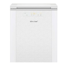 딤채 뚜껑형 김치냉장고 120L 방문설치, VDL12GFTBW, 브러쉬 화이트