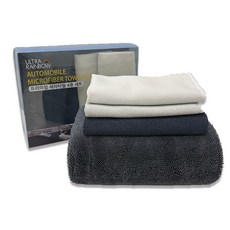 ULTRA RAINBOW 多合一洗車毛巾 4種組, 1組