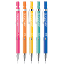 ZEBRA 斑馬牌 DRAFIX 自動鉛筆5色組, 0.5mm, 1組