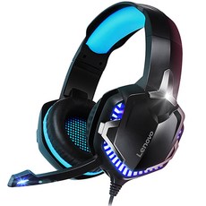 Lenovo 聯想 降噪電競耳罩式麥克風耳機, HS15, 混色