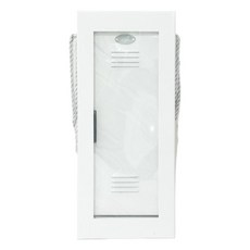 주식회사아텍스 철제 미니 캐비넷 27.5 x 10.5 x 10.5 cm, 화이트, 3단