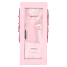 주식회사아텍스 철제 미니 캐비넷 27.5 x 10.5 x 10.5 cm, 베이비핑크, 3단