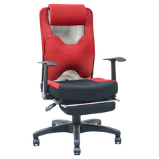 海莉大蝴蝶枕舒適電腦椅 台灣製造 紅色, 50 x 60 x 117cm