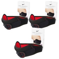 프로스펙스 무릎 보호대 1, 3개, 블랙