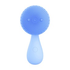 MUNICHI 沐尼黑 親膚磁珠潔面儀 食品級矽膠/ABS/磁珠材質 IPX7防水等級, 丁香藍