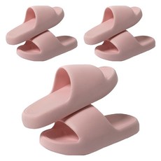 Maket Gamseong 女性增高柔軟拖鞋 2.5公分 3件組