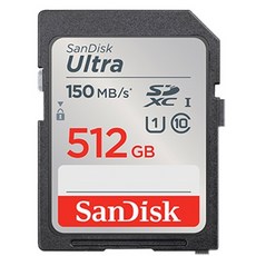 SanDisk 晟碟 Ultra SDXC C10 UHS-I 150MB/s R 記憶卡 512GB, 1個