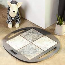 런메이크 반려동물 쿨 타일 매트, 1개