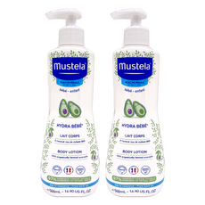 mustela 慕之恬廊 慕之幼 爽身潤膚乳, 500ml, 2瓶