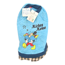 PET PARADISE 寵物衣服 米奇購物 DS 胸圍22~26 胸圍35~41, 藍色, 1個