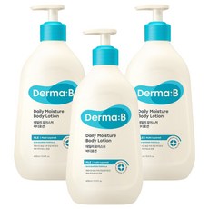 더마비 데일리 모이스처 바디로션, 3개, 400ml