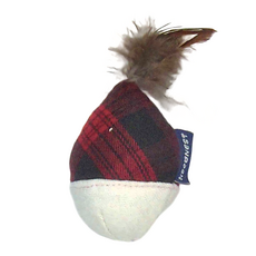 PET PARADISE 寵物天堂 毽子 帶貓薄荷 紅色 玩具 尺寸7*5cm, 1個