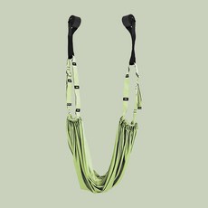 Togram Plus 空中瑜珈帶, 綠色, 1個