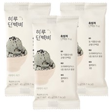 프로틴방앗간 흑임자 하루 단백질바, 45g, 3개