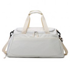 Fionani 時尚運動波士頓包, 1個, 米色