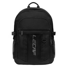 LECAF 菁英運動後揹包 LE6B003BLK, 黑色, 1個